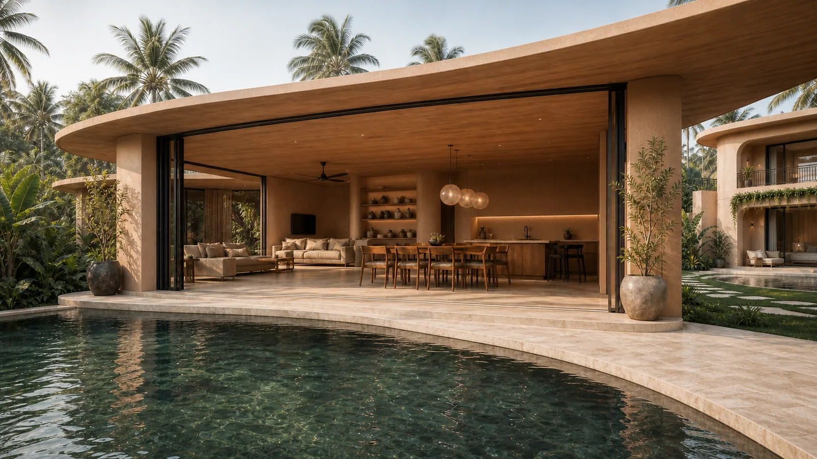 Contemporary 2BR Villa w/ Private Pool, Efficient Pool-Facing Layout, and On-Site Wellness Center, photo 15