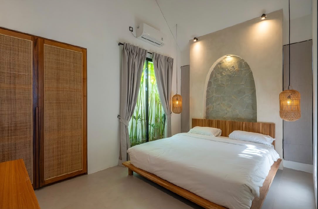 Modern 2BR Villa w/ Private Pool, Rooftop Patio, and Rice-Field Views, photo 22