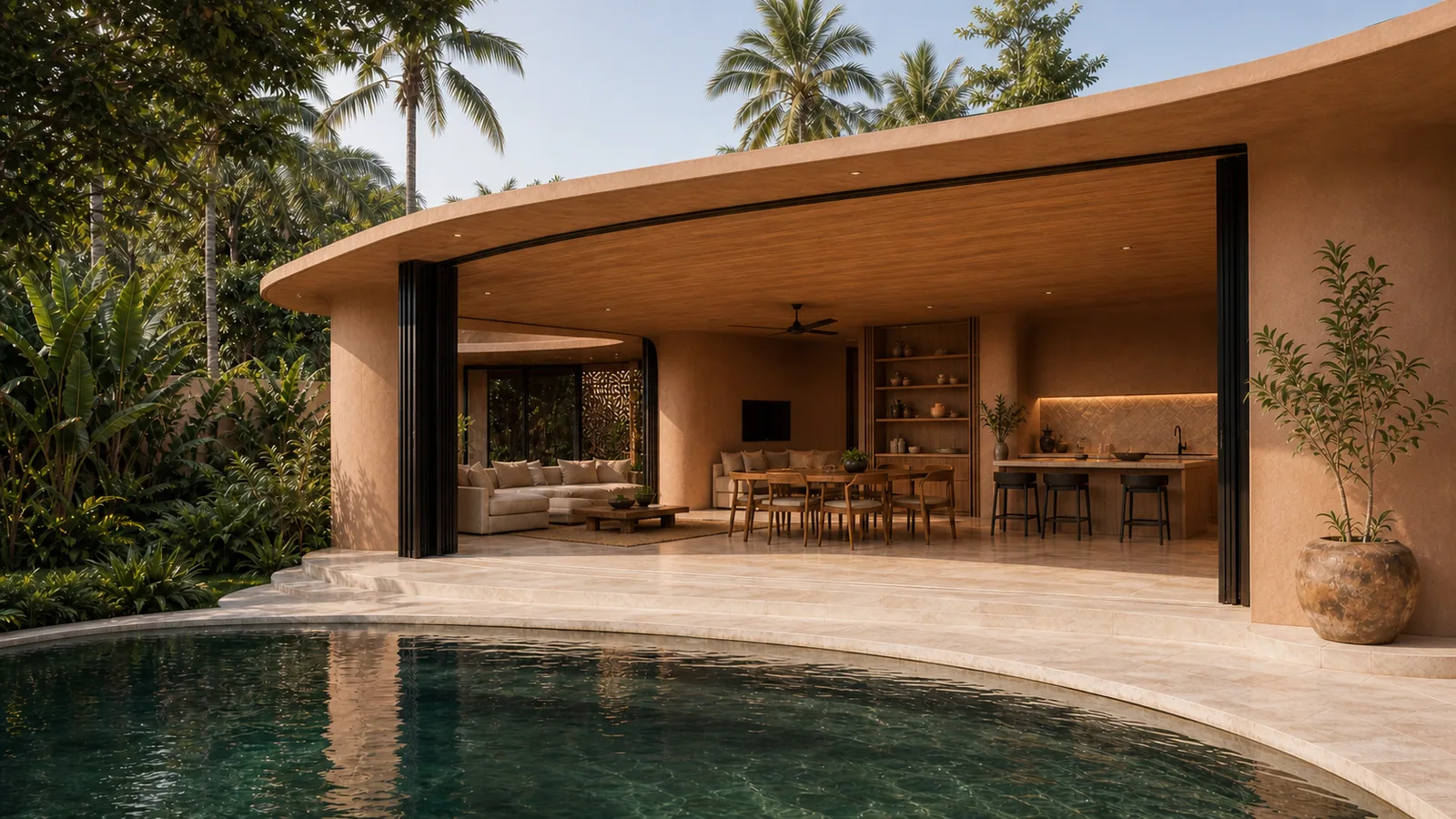 Contemporary 2BR Villa w/ Private Pool, Efficient Pool-Facing Layout, and On-Site Wellness Center, photo 18