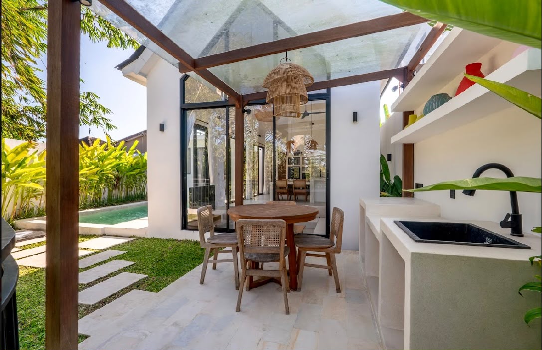 Modern 2BR Villa w/ Private Pool, Rooftop Patio, and Rice-Field Views, photo 20