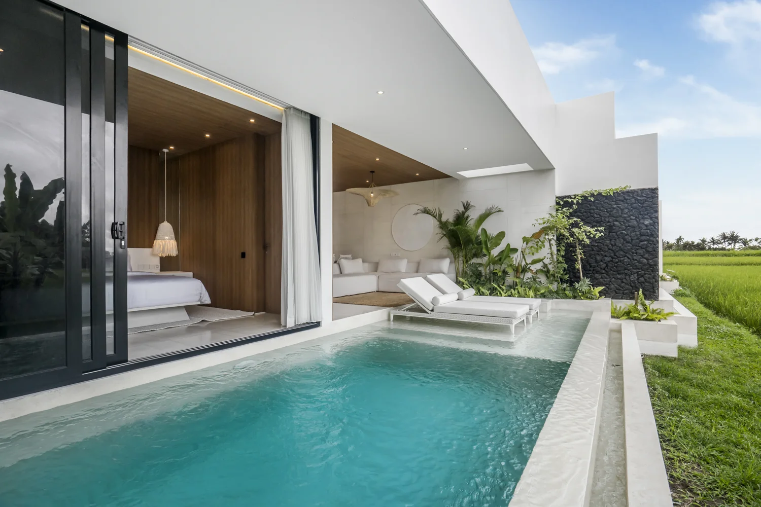Polished 1BR Villa w/ Rice Field View and Pool, Near Four Seasons, photo 4