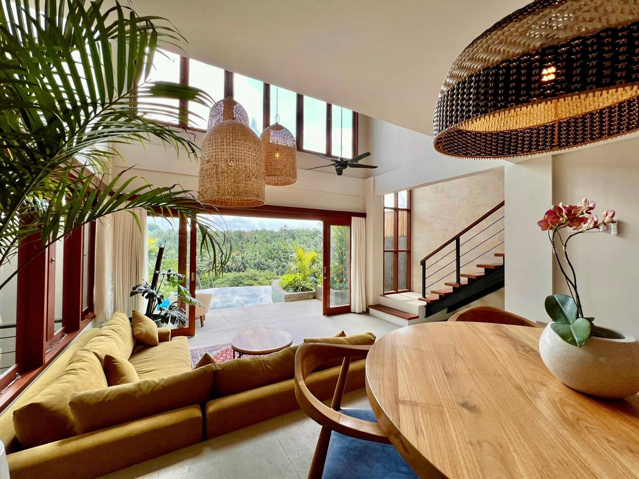 Refined 1BR Villa w/ River View and Sunset Views, Ayung Valley Setting, photo 14