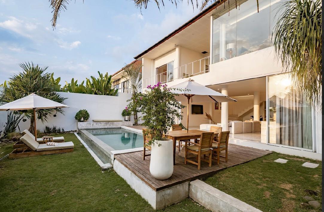 Family-Friendly 3BR Villa w/ Private Pool and Rice Field Views, Near Canggu, photo 2