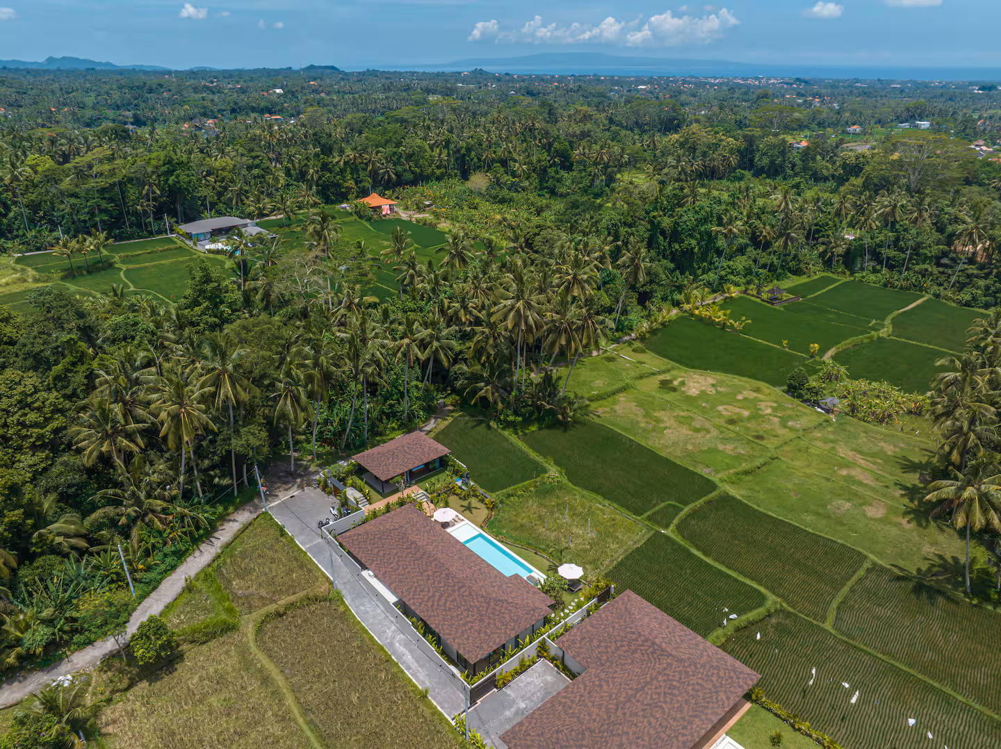 Considered 5BR Villa w/ Pagoda Lounge and Rice Field Views, Ridgeline Setting, photo 21