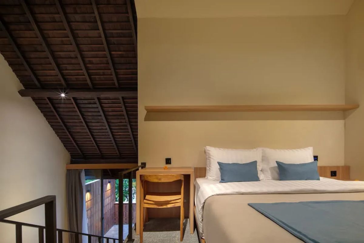 Two Bedroom Loft River View Villa Canggu Cabana