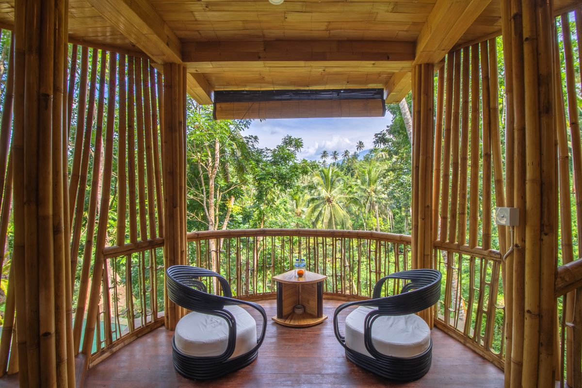 1 Br Bamboo Villa with Pool Amarta Pesagi Retreat