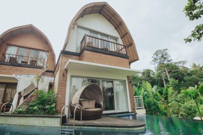  Family Friendly  Villa Tanamas Ubud 2 Bedrooms 1