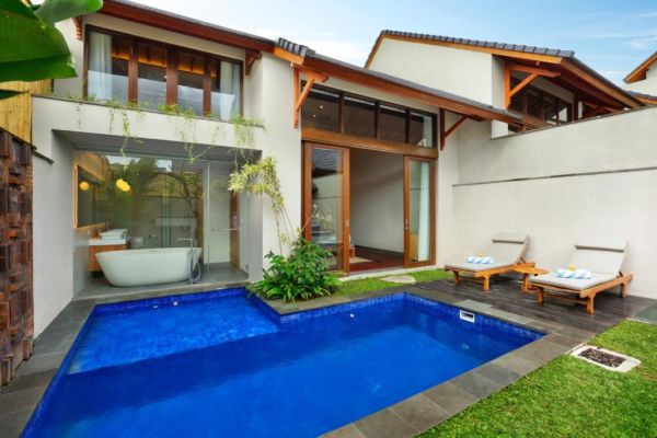 Two  Bedroom Villa Teratai with Private Pool and Bathtub