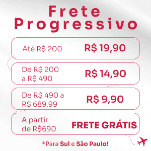Frete progressivo produto