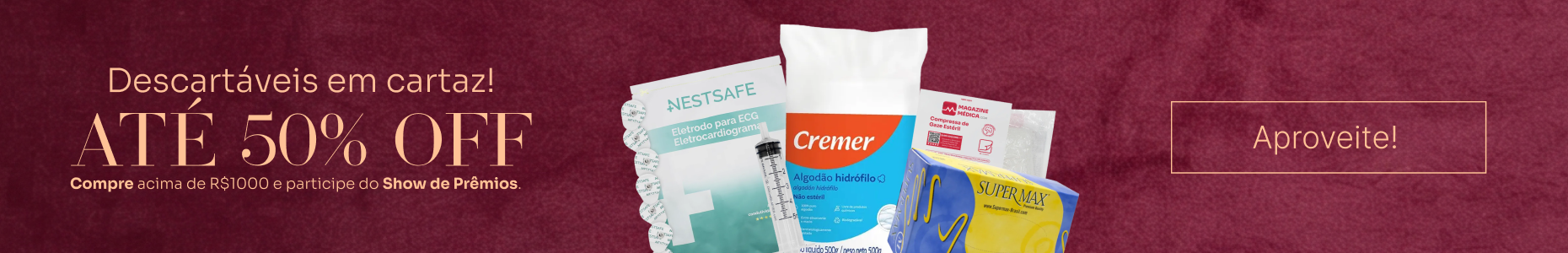 Descartáveis Show de Prêmios