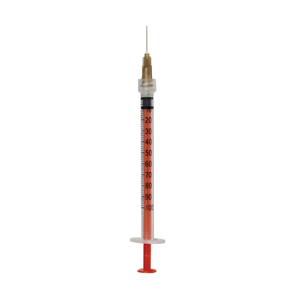 SERINGA PARA INSULINA 1ML BICO LOCK COM AGULHA ESTÉRIL SR