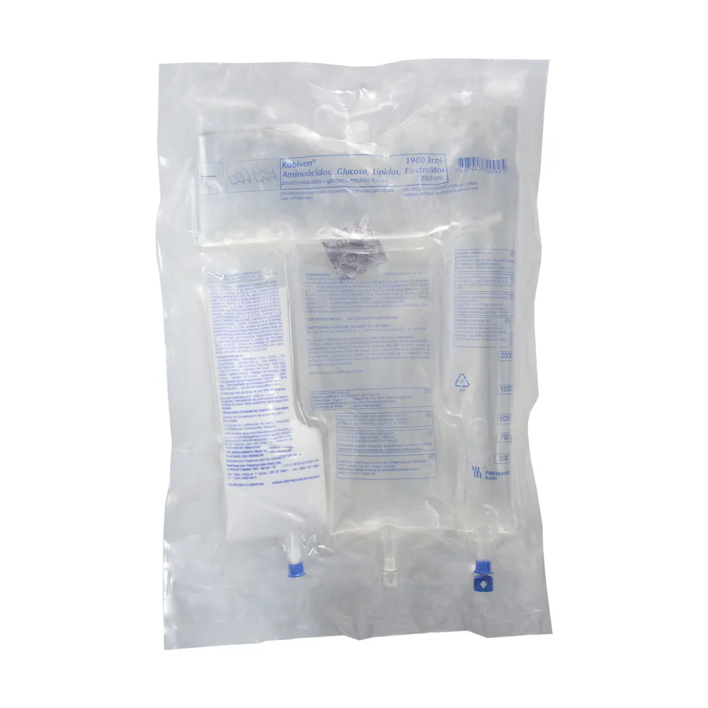 EMULSÃO PARA INFUSÃO PARENTERAL CENTRAL KABIVEN FRESENIUS (2053ML/1900KCAL)