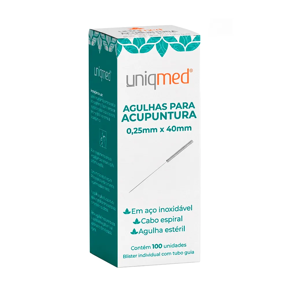Agulha em aço inox UNIQMED