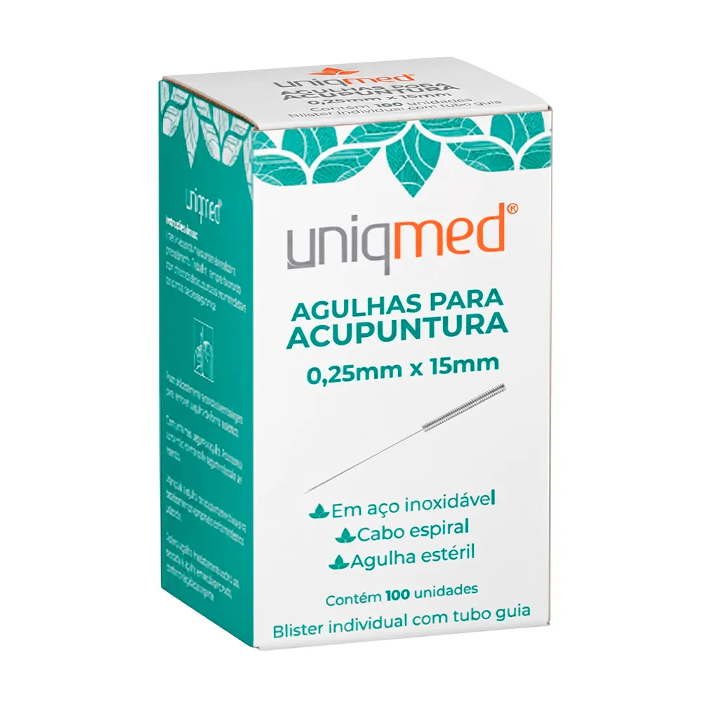 Agulha para acupuntura UNIQMED.