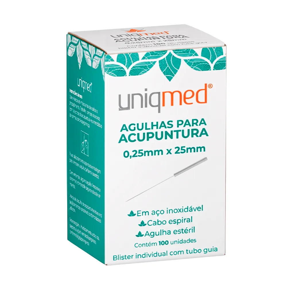Agulha para acupuntura UNIQMED.