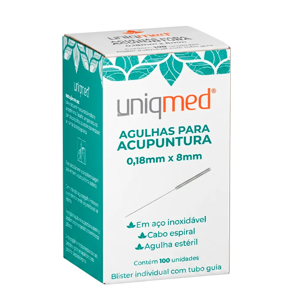 Agulha para acupuntura UNIQMED