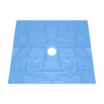 CAMPO CIRÚRGICO SMS FENESTRADO ESTÉRIL COR AZUL PROTDESC (50X50CM(Ø7CM)) CAMPO CIRÚRGICO SMS FENESTRADO ESTÉRIL COR AZUL PROTDESC (50X50CM(Ø7CM))