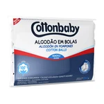 ALGODÃO EM BOLA BRANCA PARA DIA A DIA 50G COTTONBABY