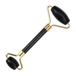 ROLO DE MASSAGEM FACIAL C/ PEDRA DE OBSIDIANA NEGRA SMART GR