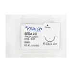FIO SUTURA SEDA PRETA TRANÇADA ODONTOLÓGICO ESTÉRIL SHALON (2-0-45CM-AG1/2CIR.CIL2.0) FIO SUTURA SEDA PRETA TRANÇADA ODONTOLÓGICO ESTÉRIL SHALON (2-0-45CM-AG1/2CIR.CIL2.0)