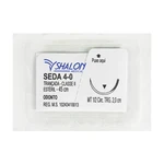 FIO SUTURA SEDA PRETA TRANÇADA ODONTOLÓGICO ESTÉRIL SHALON (4-0-45CM-AG1/2CIR.TRG2.0) FIO SUTURA SEDA PRETA TRANÇADA ODONTOLÓGICO ESTÉRIL SHALON (4-0-45CM-AG1/2CIR.TRG2.0)