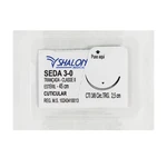 FIO SUTURA SEDA PRETA TRANÇADA CUTICULAR ESTÉRIL SHALON (3-0-45CM-AG3/8CIR.TRG2.5) FIO SUTURA SEDA PRETA TRANÇADA CUTICULAR ESTÉRIL SHALON (3-0-45CM-AG3/8CIR.TRG2.5)