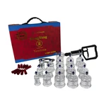 KIT VENTOSA GRANDE COM 19 COPOS VENTOSATERAPIA DONG YANG