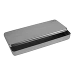 ESTOJO DE INOX AUTOCLAVÁVEL COM TAMPA MILLENIUM FAVA (18X08X02CM) ESTOJO DE INOX AUTOCLAVÁVEL COM TAMPA MILLENIUM FAVA (18X08X02CM)