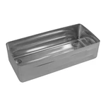 ESTOJO DE INOX AUTOCLAVÁVEL COM TAMPA MILLENIUM FAVA (18X08X05)