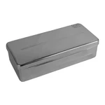 ESTOJO DE INOX AUTOCLAVÁVEL COM TAMPA MILLENIUM FAVA (18X08X05)