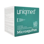 MICROAGULHA PARA APLICAÇÃO DE TOXINA 100UN UNIQMED (4MMx32G)