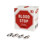 CURATIVO ADESIVO KIDS REDONDO PÓS COLETA PUNÇÃO VENOSA 500UN BLOOD STOP AMP