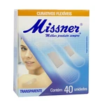 CURATIVO BAND AID TRANSPARENTE FLEXÍVEL C/40UN MISSNER
