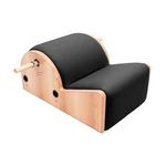 SPINE CORRECTOR EM MADEIRA DE EUCALIPTO ARKTUS (PRETO)