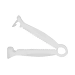 CLAMP UMBILICAL DESCARTÁVEL ESTÉRIL BRANCO MAGAZINE MÉDICA