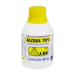 ÁLCOOL 70 LÍQUIDO ANTISSÉPTICO 50ML LBS