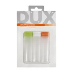 TUBO ORGANIZADOR COMPACTO COM 3 UNIDADES DUX (VERDE/BRANCO/LARANJA)