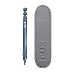 APLICADOR DE AGULHA FÁCIAL COM ESTOJO 0,6X8,9CM DUX (GRAPHITE-BLUE)