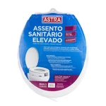 ASSENTO SANITÁRIO ELEVADO ALMOFADADO 11CM SEM TRAVA 150KG ASTRA