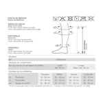 KIT MEIA COMPRESSIVA 3/4 ULCERCONFORT VENOSAN (M(30-45MMHG)BEGE/BRANCO)
