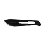 LÂMINA DE BISTURI EM AÇO CARBONO ESTÉRIL DESCARTÁVEL FEATHER (N°22)
