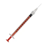 SERINGA PARA INSULINA 1ML BICO LOCK COM AGULHA ESTÉRIL SR (AG0,38X13)
