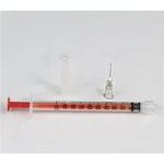 SERINGA PARA INSULINA 1ML BICO LOCK COM AGULHA ESTÉRIL SR