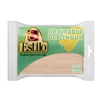 ABAIXADOR DE LÍNGUA DE MADEIRA DESCARTÁVEL 100 UN ESTILO