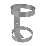 SUPORTE PAREDE INOX FRASCO PUMP 500ML S/ COTOVELO RIOQUÍMICA