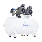 COMPRESSOR DE AR ODONTOLÓGICO PARA 2 CONSULTÓRIOS EVOXX (65L/2,28HP-127V)