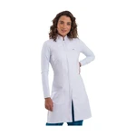 JALECO FEMININO NEO BRANCO COM ZÍPER DRA CHERIE (M)