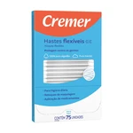HASTES FLEXÍVEIS COTONETE ANTIGERME C/75UN CREMER HASTES FLEXÍVEIS COTONETE ANTIGERME C/75UN CREMER