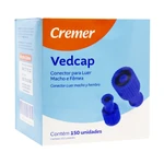 CONECTOR LUER ESTÉRIL MACHO E FÊMEA VED CAP C/150UN CREMER