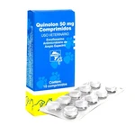 QUINOLON ENROFLOXACINO 50MG ANTIMICROBIANO C/10CP BRAVET